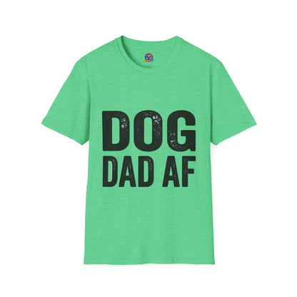 Dog Dad Af Unisex Softstyle T-Shirt