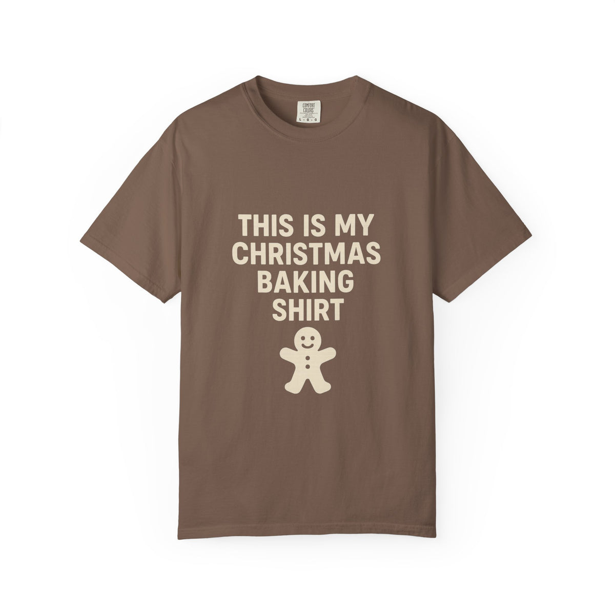Christmas Baking Shirt — 'This Is My Christmas Baking Shirt' Tee with Gingerbread Graphic- Trending Now - October 2026