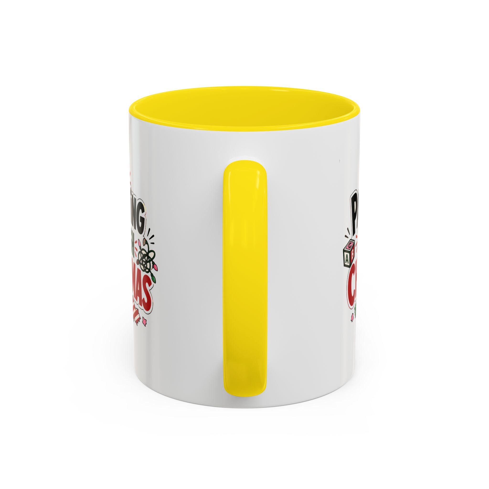Modern Day Christmas Parenting Through Christmas Coffee Mug
