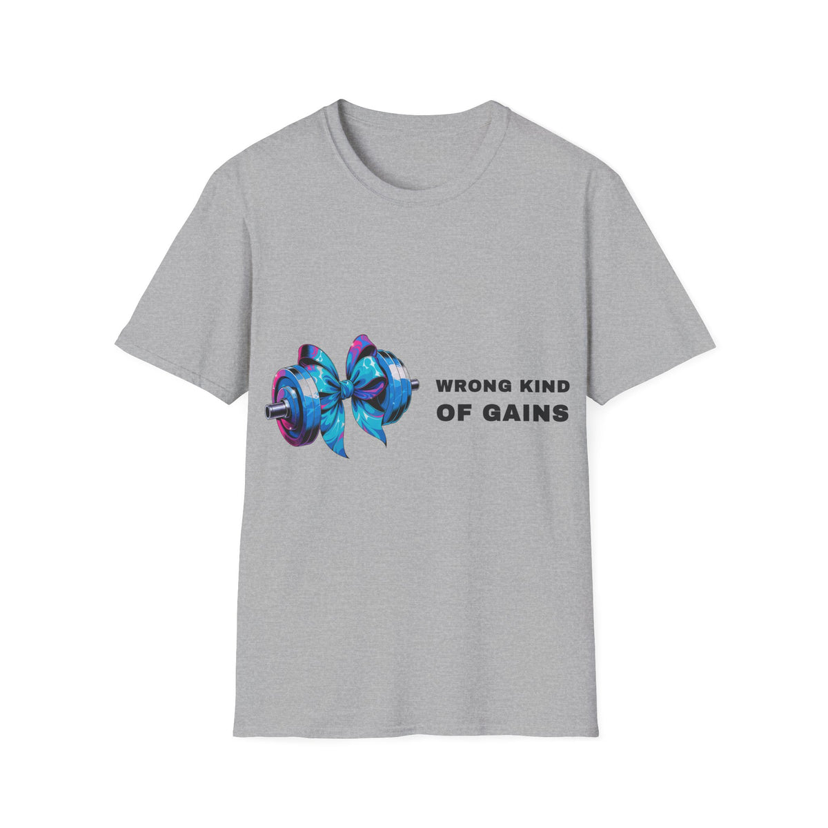 Gym Motivational T-Shirt — “Wrong Kind of Gains” Dumbbell Workout Tee - Trending Now - September 2026