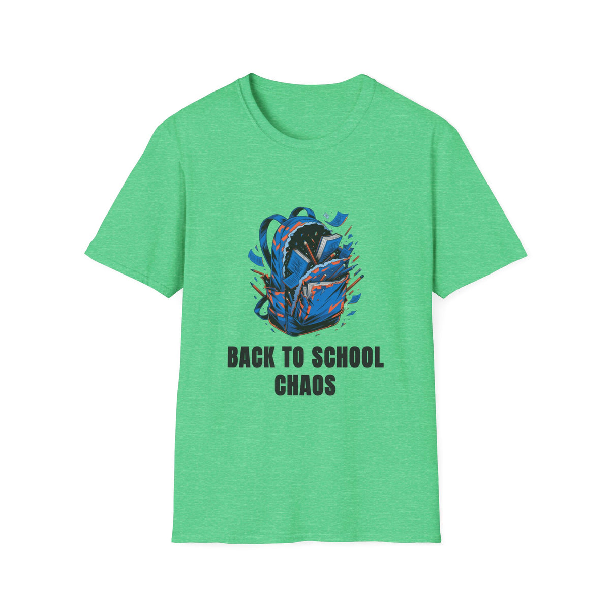 Back to School Chaos T-Shirt — Graphic Backpack Design - Trending Now - August 2026