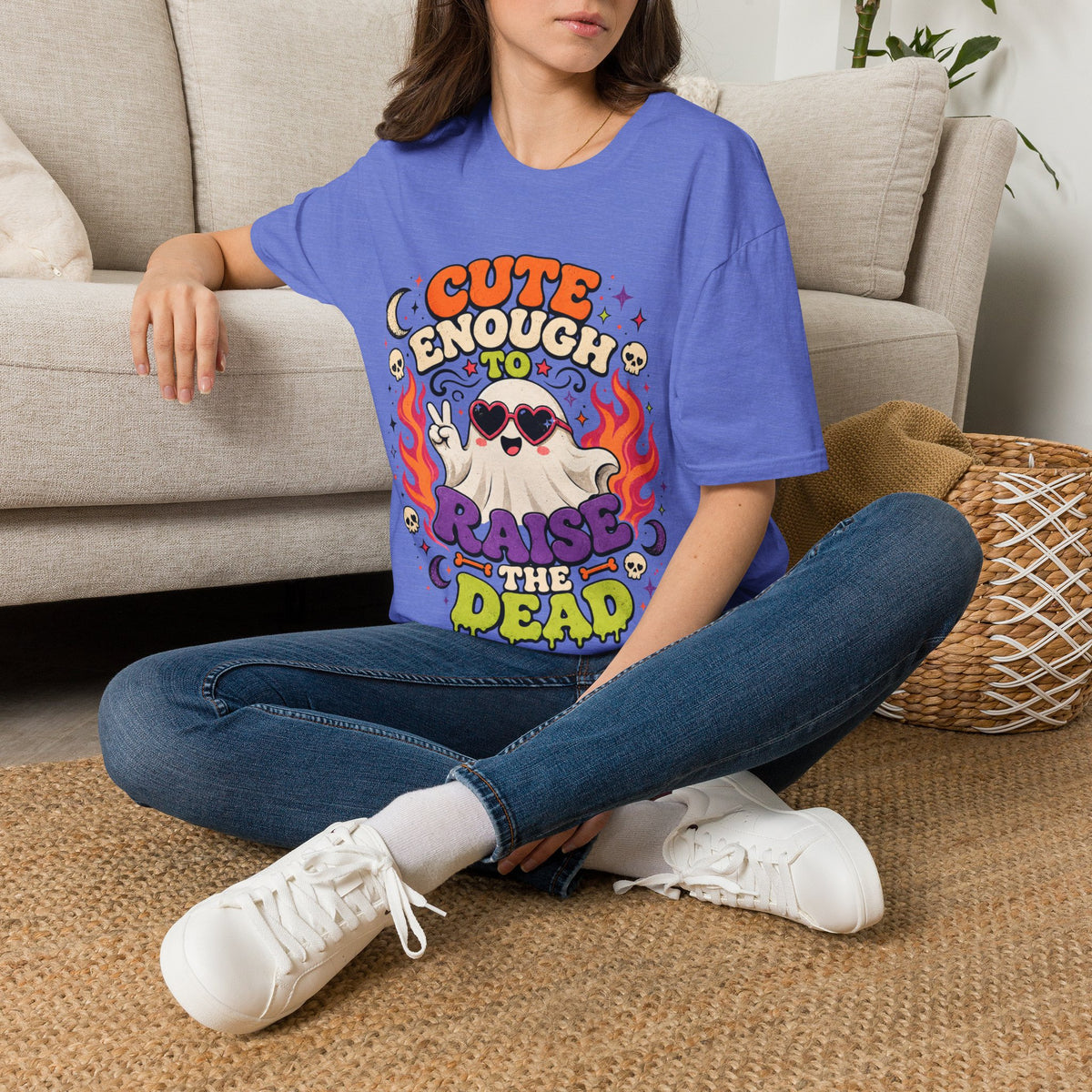 Halloween Cute Enough Unisex Softstyle T-Shirt