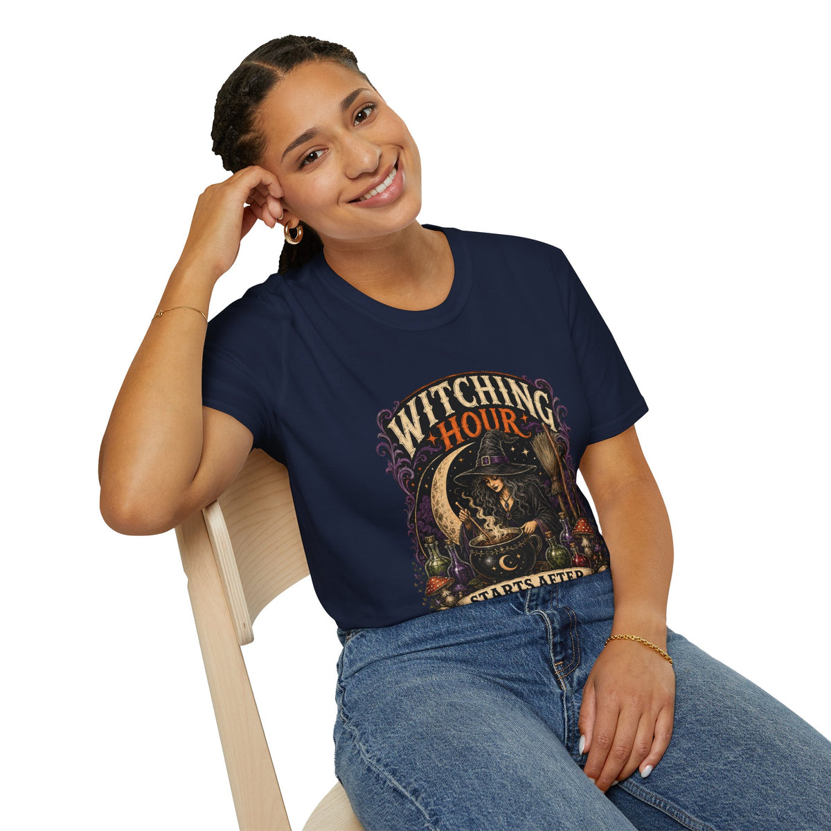 Halloween Witching Hour Softstyle T-Shirt