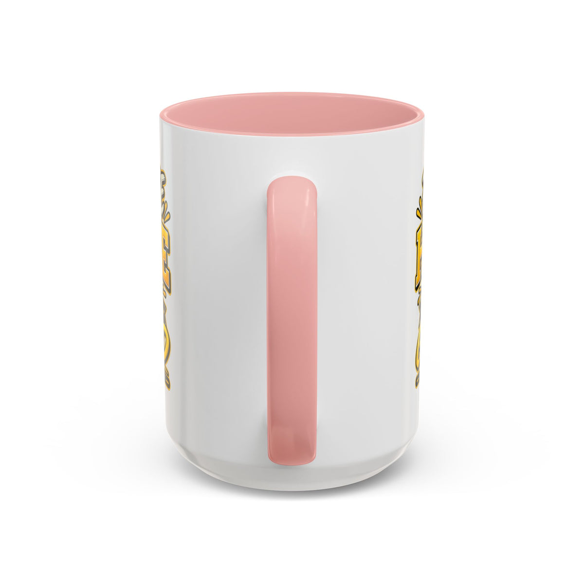 Raise Hope Wear Gold Cancer Awareness Coffee Mug (Accent, 11/15oz)