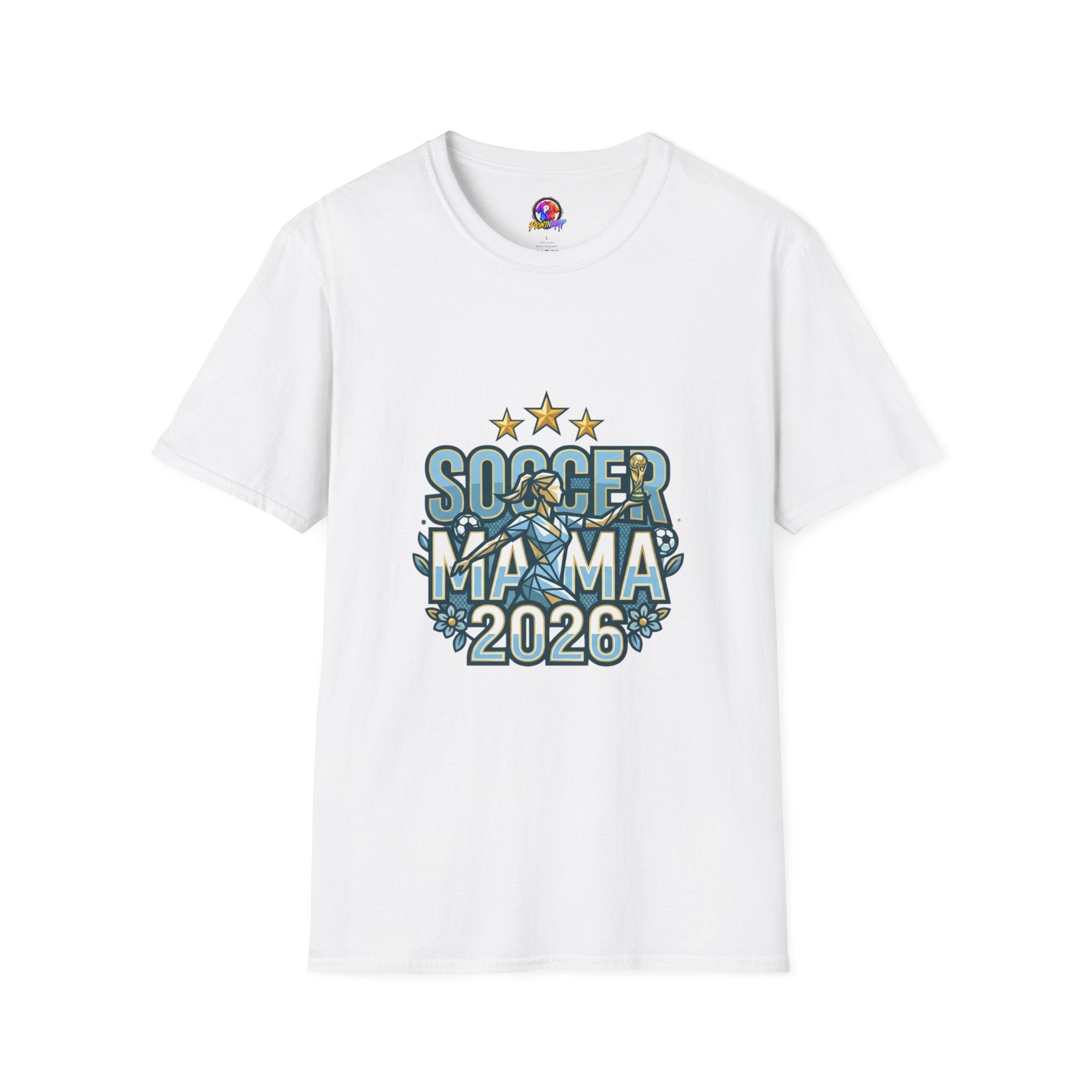 Soccer Mama 2026 T-Shirt — Women's Supporter Mom Tee