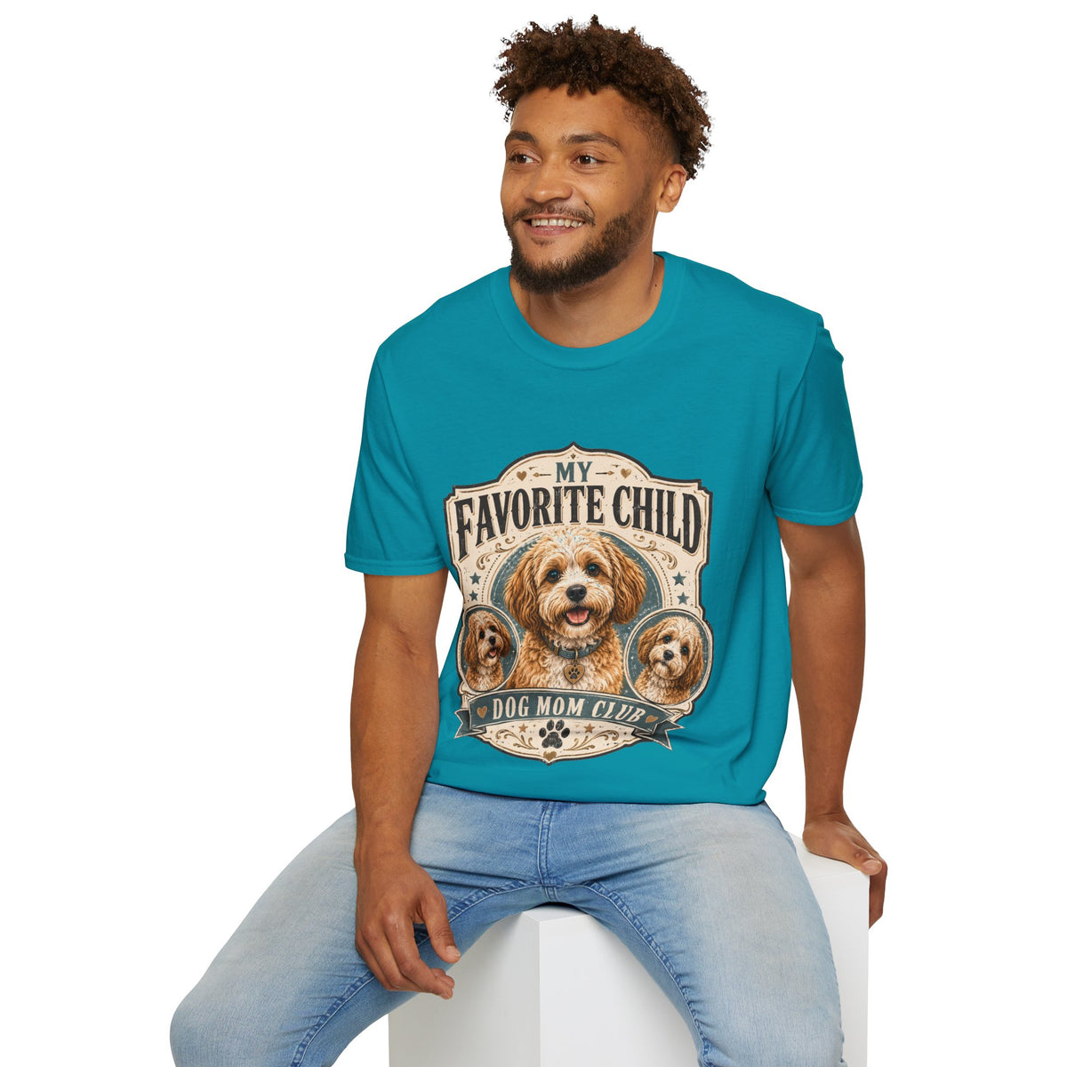 My Favorite Child Dog Mom Club T-Shirt — Cute Puppy Pet Lover Tee