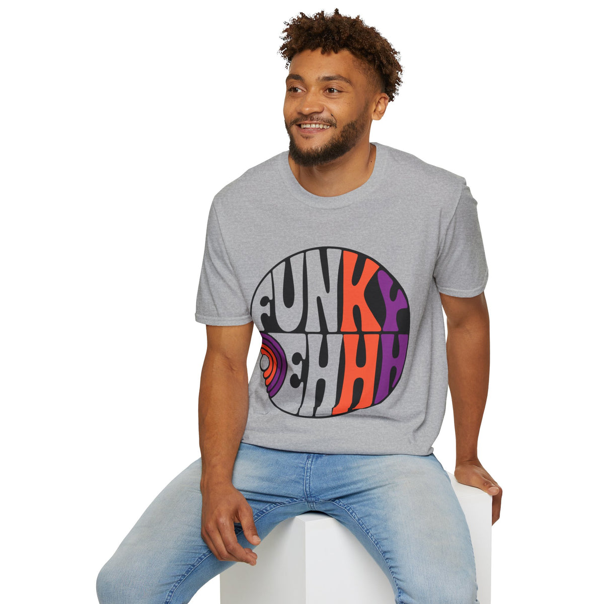 Funk Vibes Graphic T-Shirt — Retro 70s Circle Design - Trending Now - August 2026