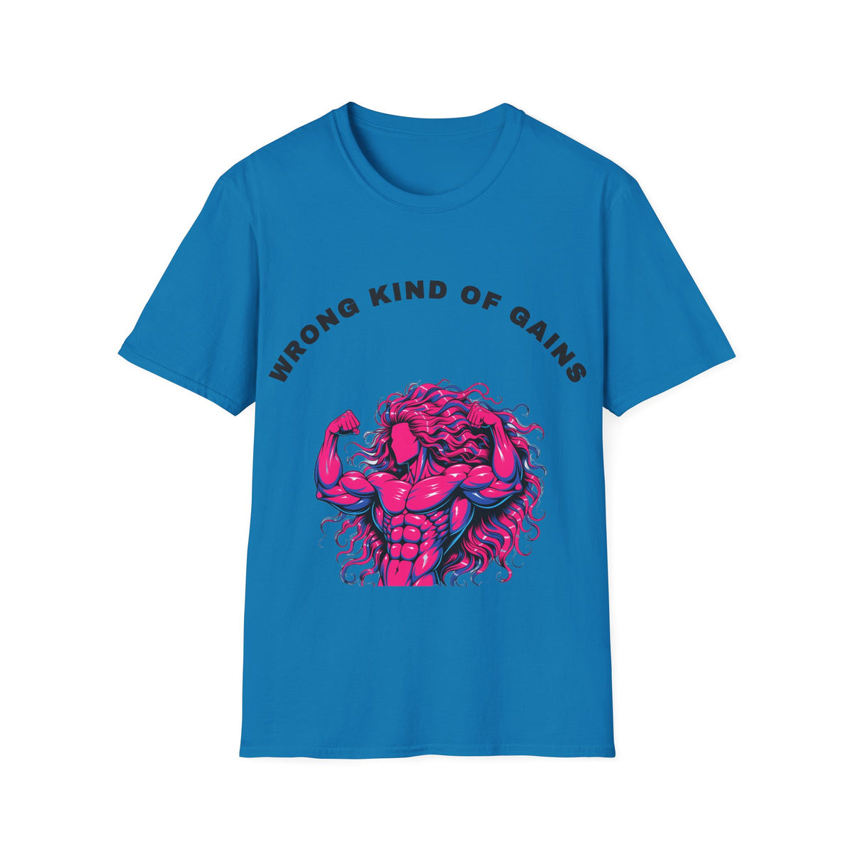T-Shirt — "Wrong Kind of Gains" Muscle Monster Graphic Tee - Trending Now - September 2026