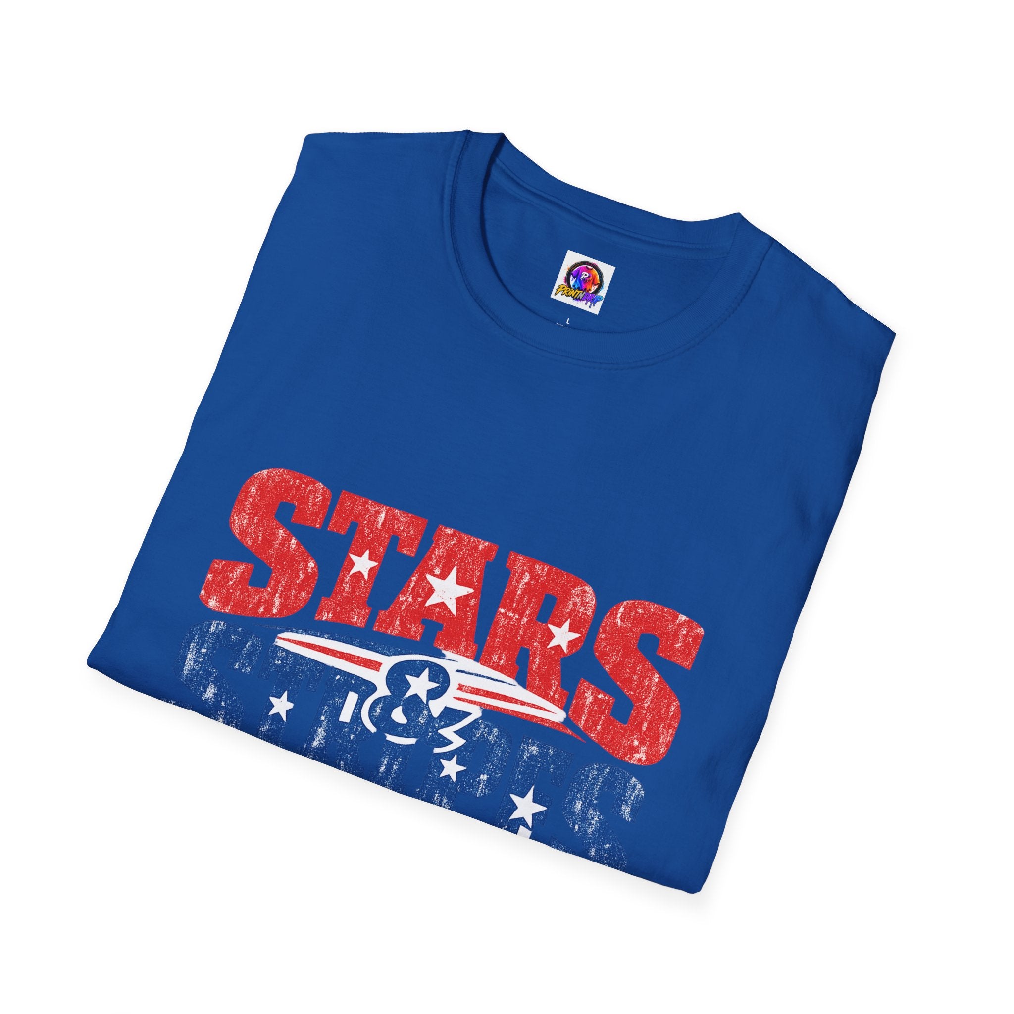 USA Stars & Stripes Forever T-Shirt — Patriotic Red White Blue Graphic Tee