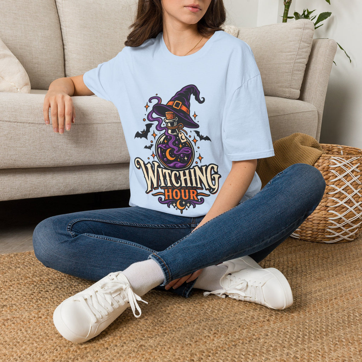 Witching Hour T-Shirt — Halloween Witch Potion Graphic Tee