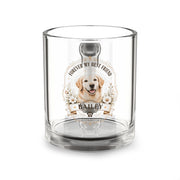 Milo Bailey Dog Dad Mom Glass Mug, 10oz
