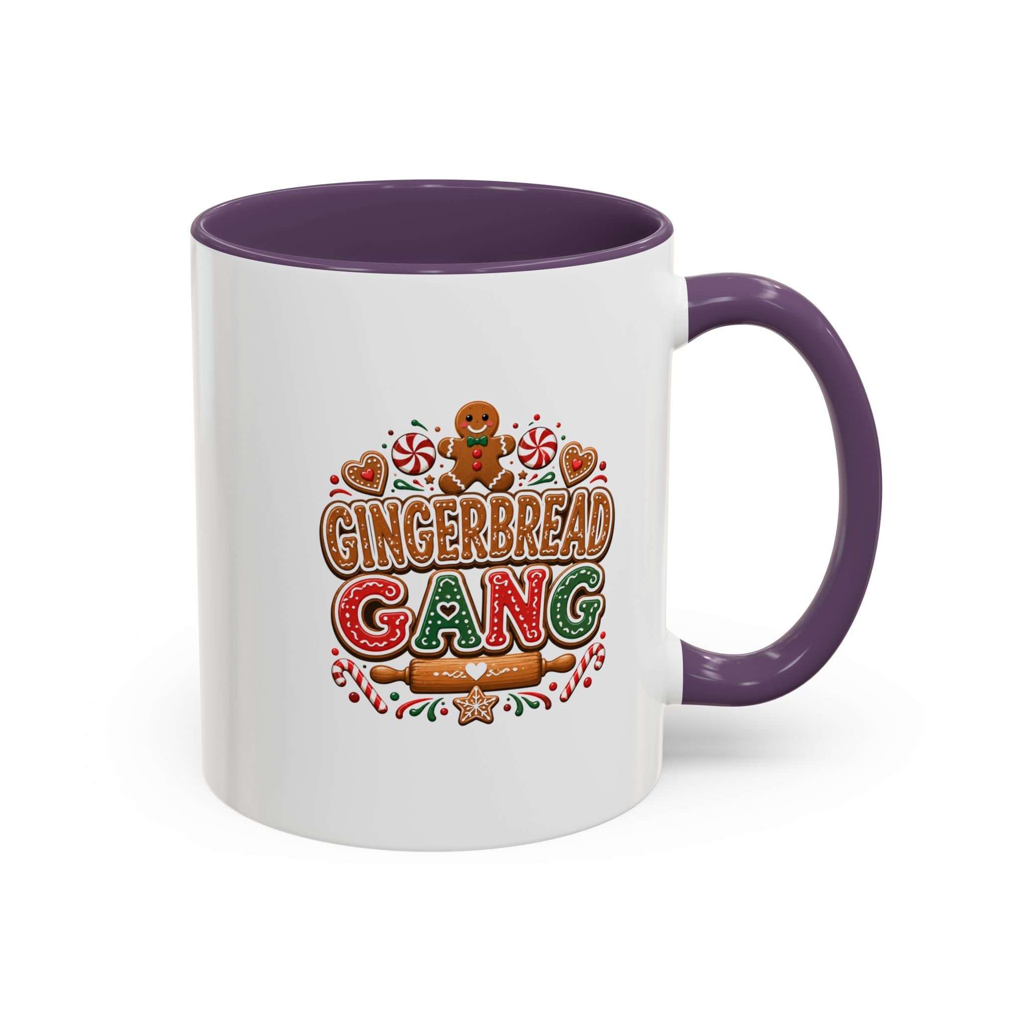 Gingerbread Gang Coffee Mug – Holiday Baking Christmas Cocoa Mug