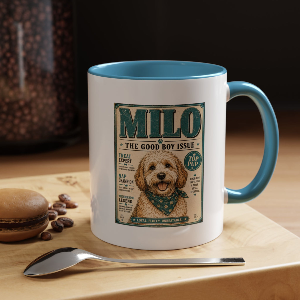 Milo Bailey Dog Dad Mom Milo 'The Good Boy Issue' Coffee Mug