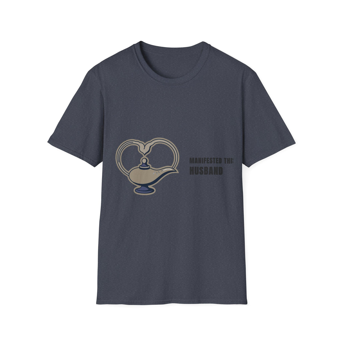 Manifesting Husband T-Shirt — Cute Genie Lamp Heart Graphic Tee - Trending Now - September 2026