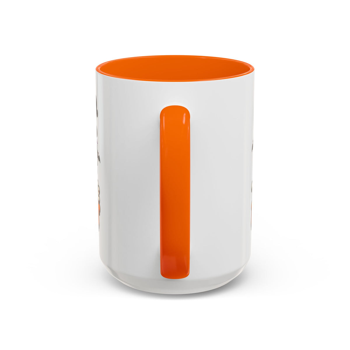Halloween Coffee Mug - 'Too Cute to Haunt' Ghost Pumpkin Accent Mug