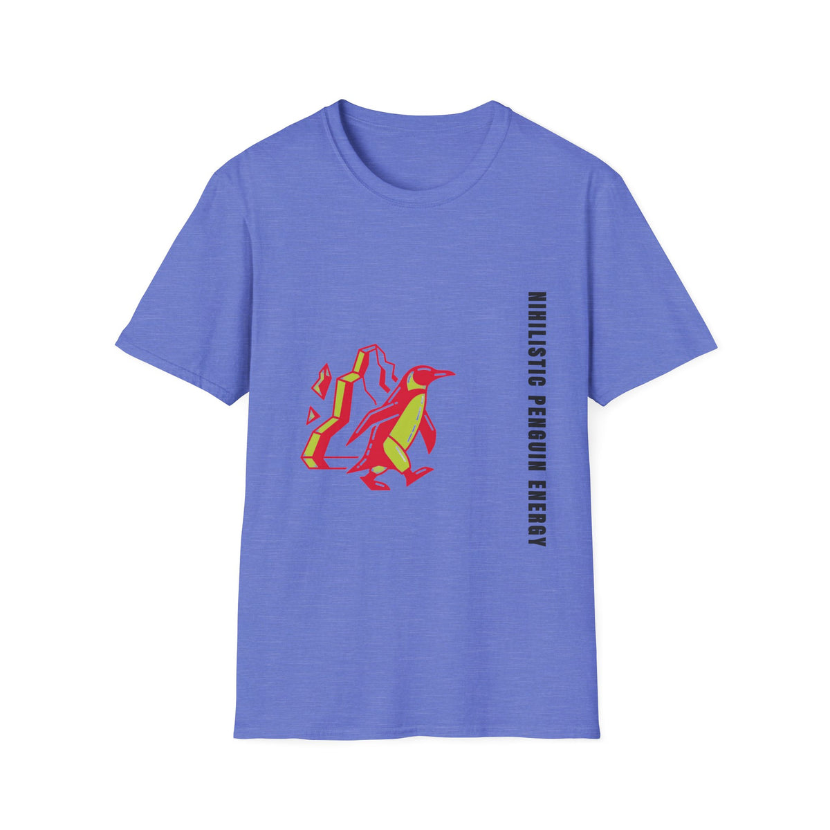 Penguin Mountains T-Shirt — Stylized Colorblock Penguin Graphic Tee - Trending Now - September 2026