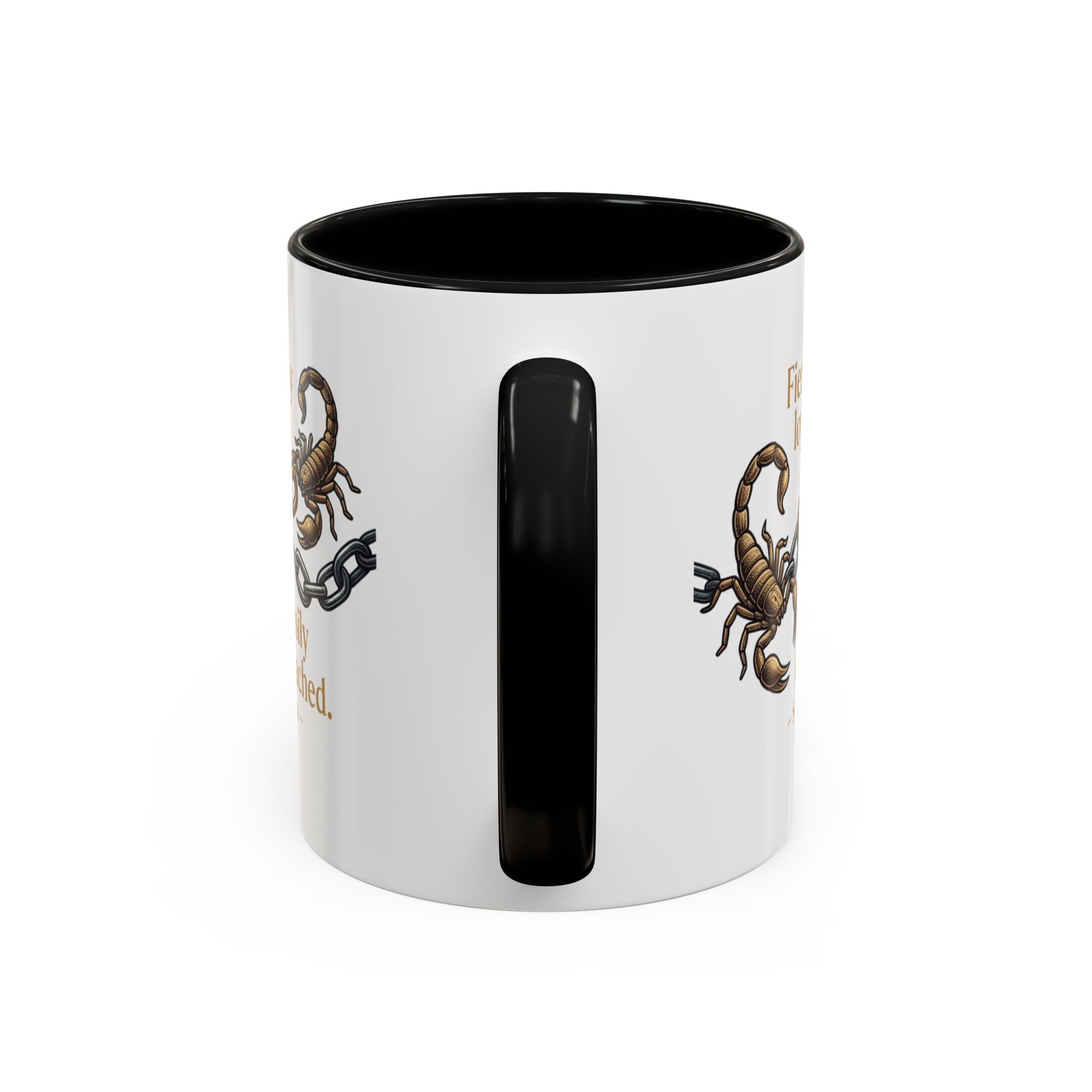 Scorpii Coffee Mug — "Fiercely Loyal, Easily Detached" Accent Mug