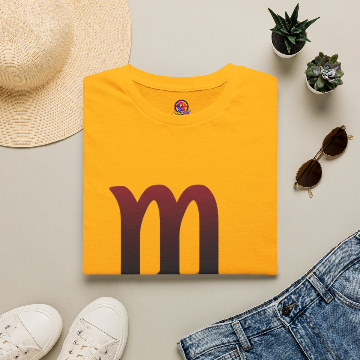Scorpio Drip Symbol T-Shirt — Zodiac Scorpion Astrology Tee