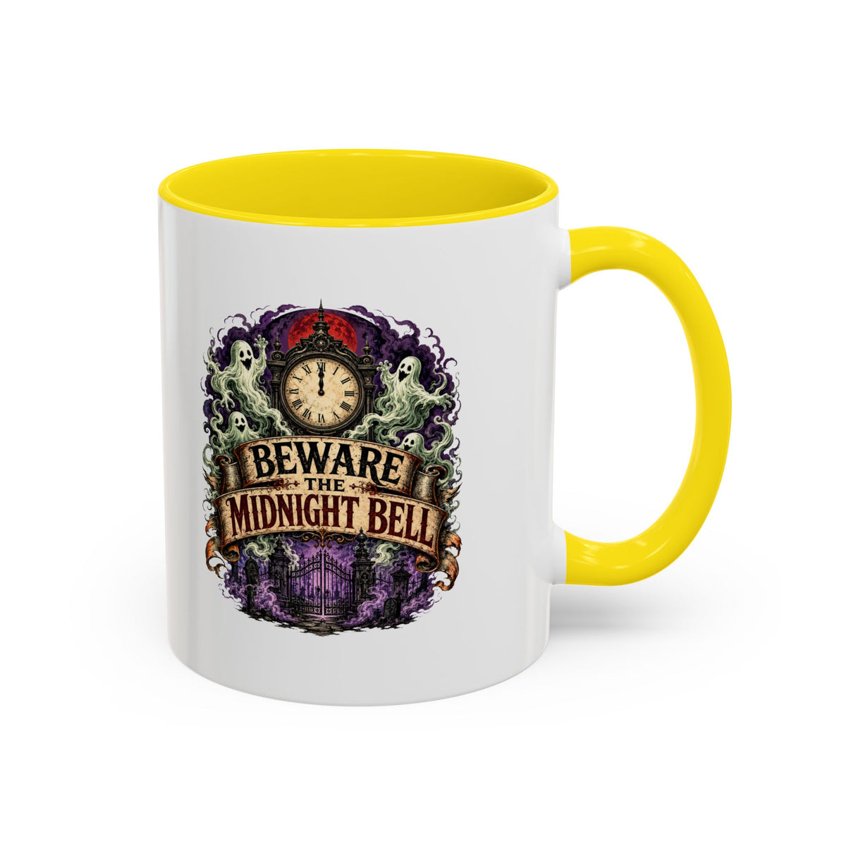 Halloween Beware Of Midnight Accent Coffee Mug