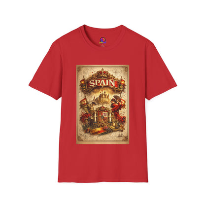 Spain Vintage Travel Graphic T‑Shirt — Retro Spanish Landmark Tee