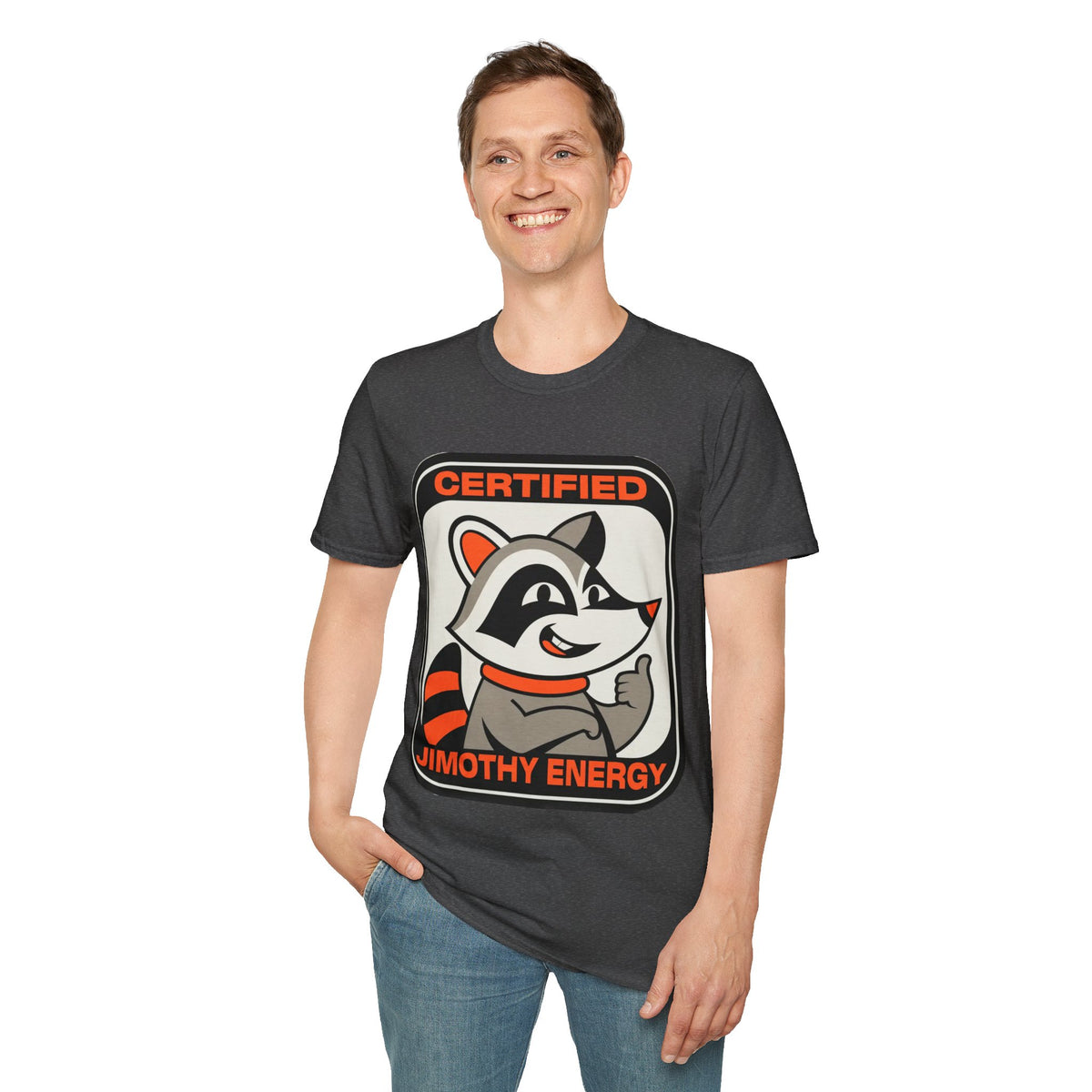 Certified Timothy Energies T-Shirt — Retro Raccoon Graphic Tee - Trending Now - August 2026