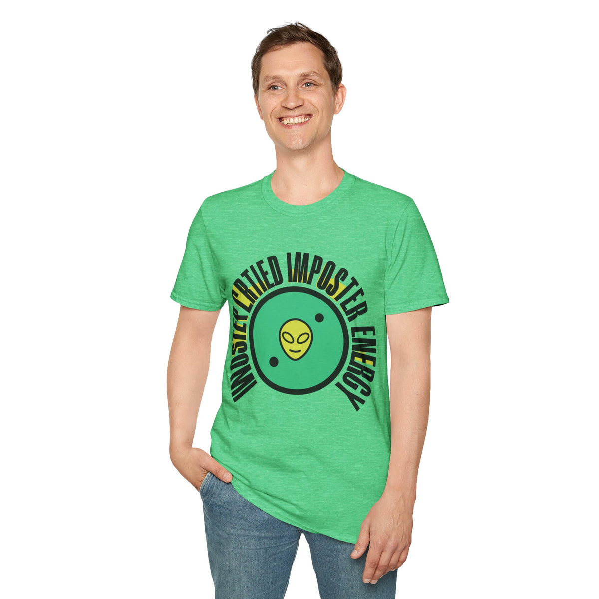 Imposter Energy T-Shirt — Playful Avocado Graphic Tee - Trending Now - August 2026