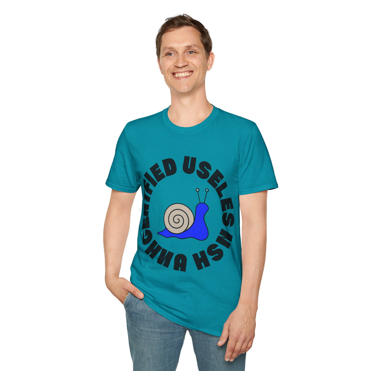 Certified Useless Snail T-Shirt — Funny Cute Graphic Tee for Sarcastic Gifts - Trending Now - August 2026