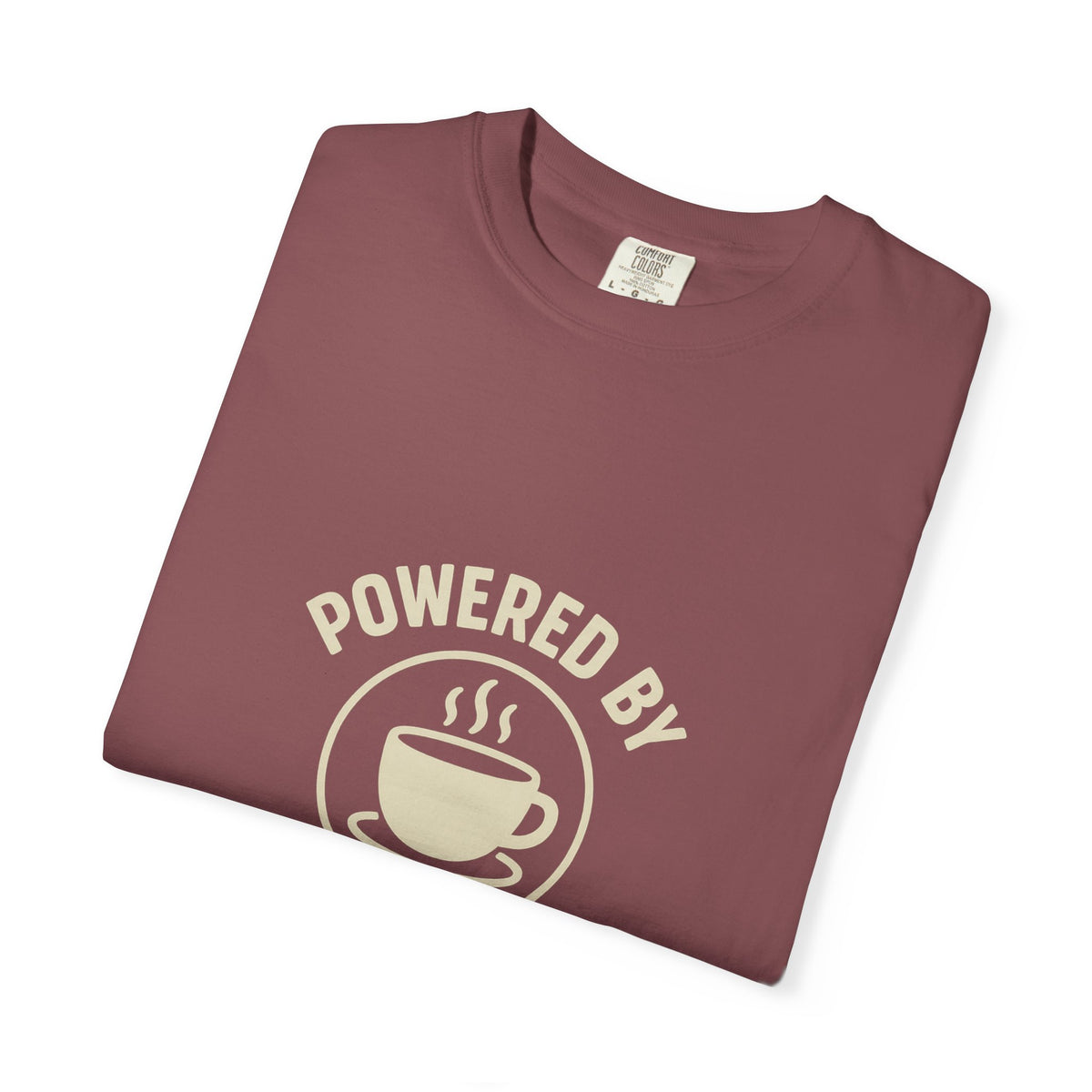 Christmas Baking T-Shirt — "Powered by Coffee and Christmas Baking"- Trending Now - October 2026