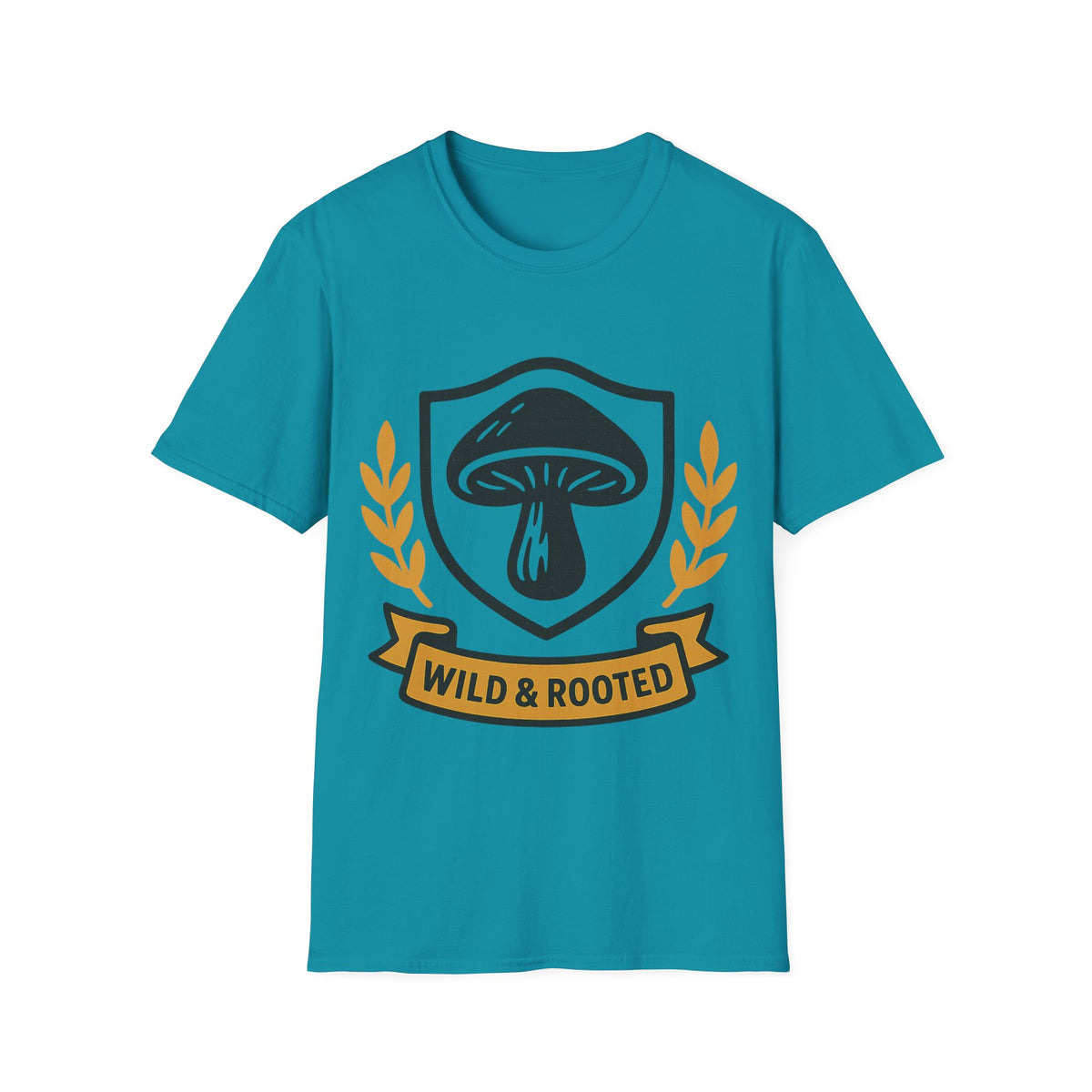 Crest Logo T-Shirt — Subtle Laurel Emblem Tee - Trending Now - September 2026