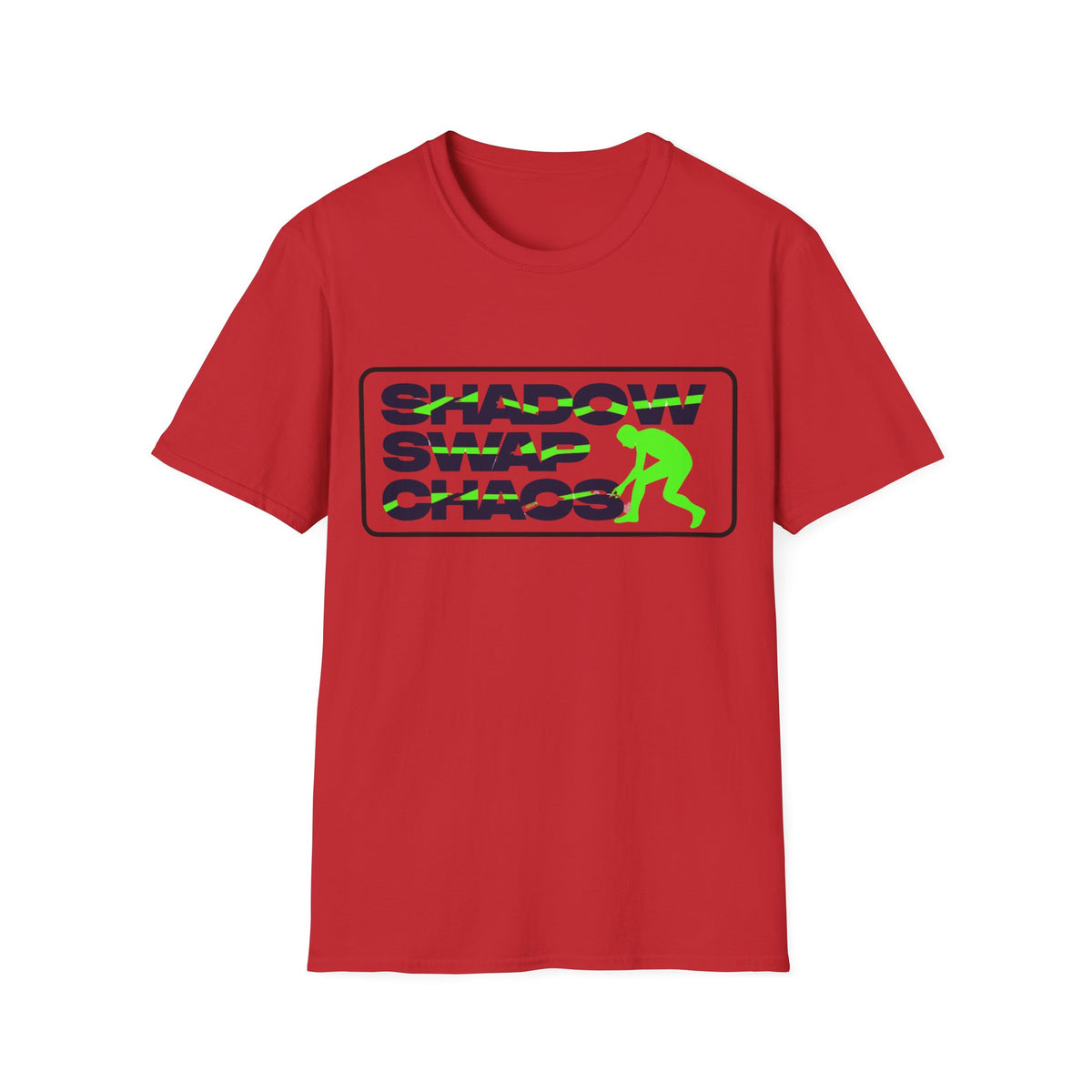 Shadow Swap Chaos T‑Shirt — Retro Neon Graphic Tee - Trending Now - August 2026