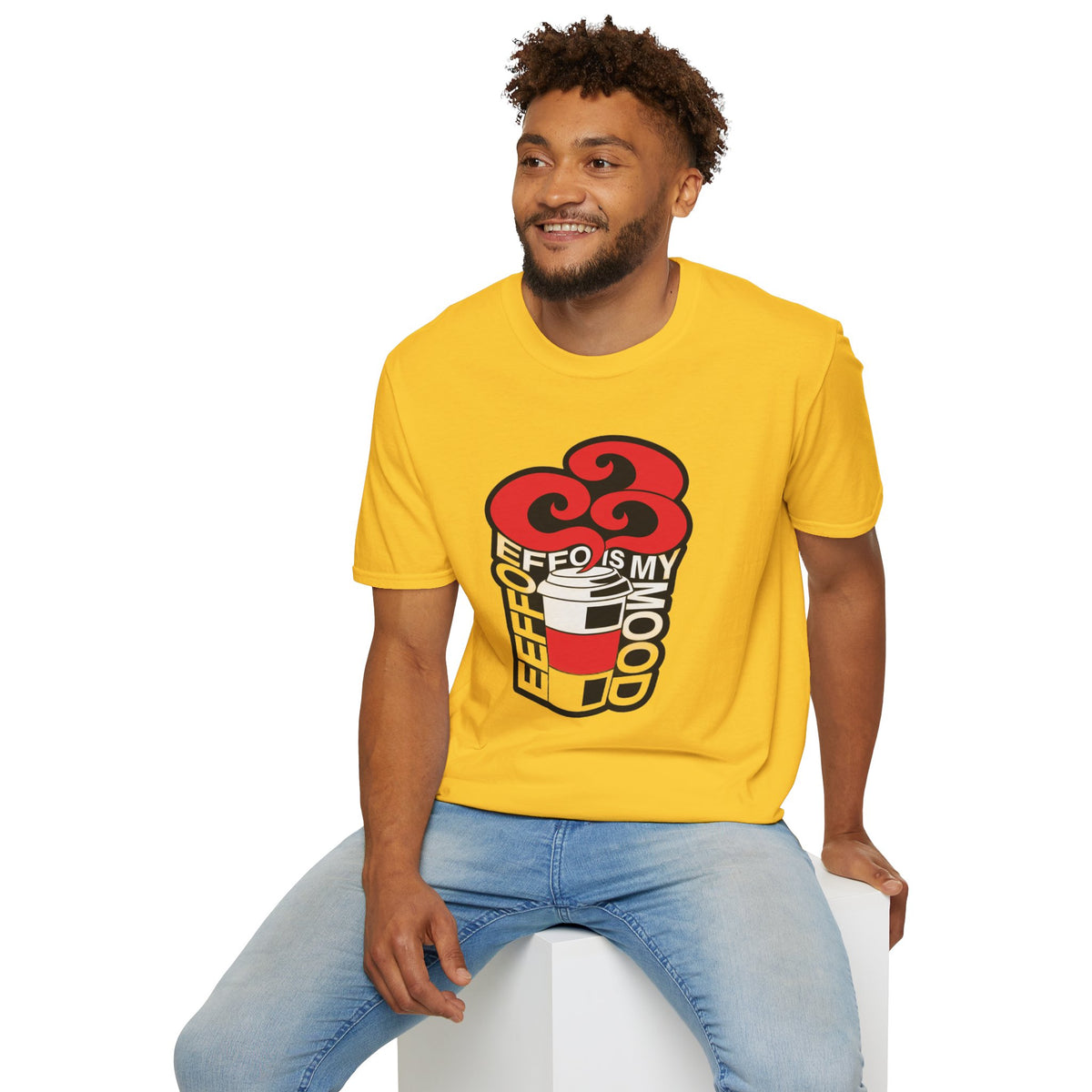 T‑Shirt — “Coffee Is My Co-Pilot” Retro Heart Coffee Cup Graphic Tee - Trending Now - August 2026