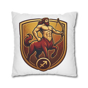 Sagittarius Centaur Zodiac Pillowcase — Archer Constellation Decorative Cushion