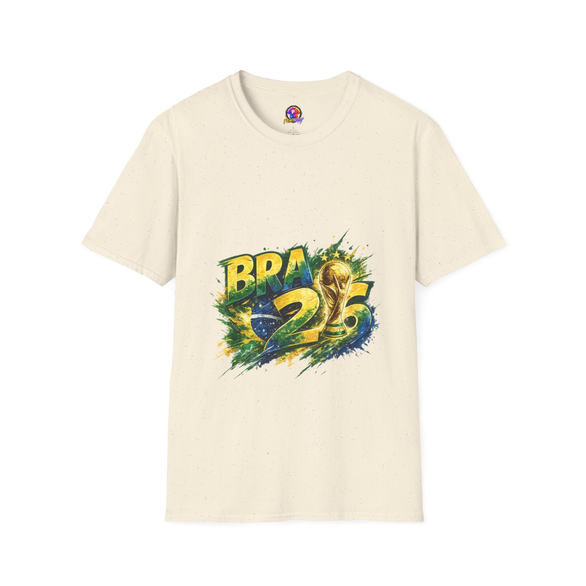 Brazil 25 T‑Shirt — Brazil Soccer World Cup Graphic Tee