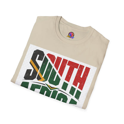 South Africa Soccer T-Shirt — Vintage Flag Football Fan Tee