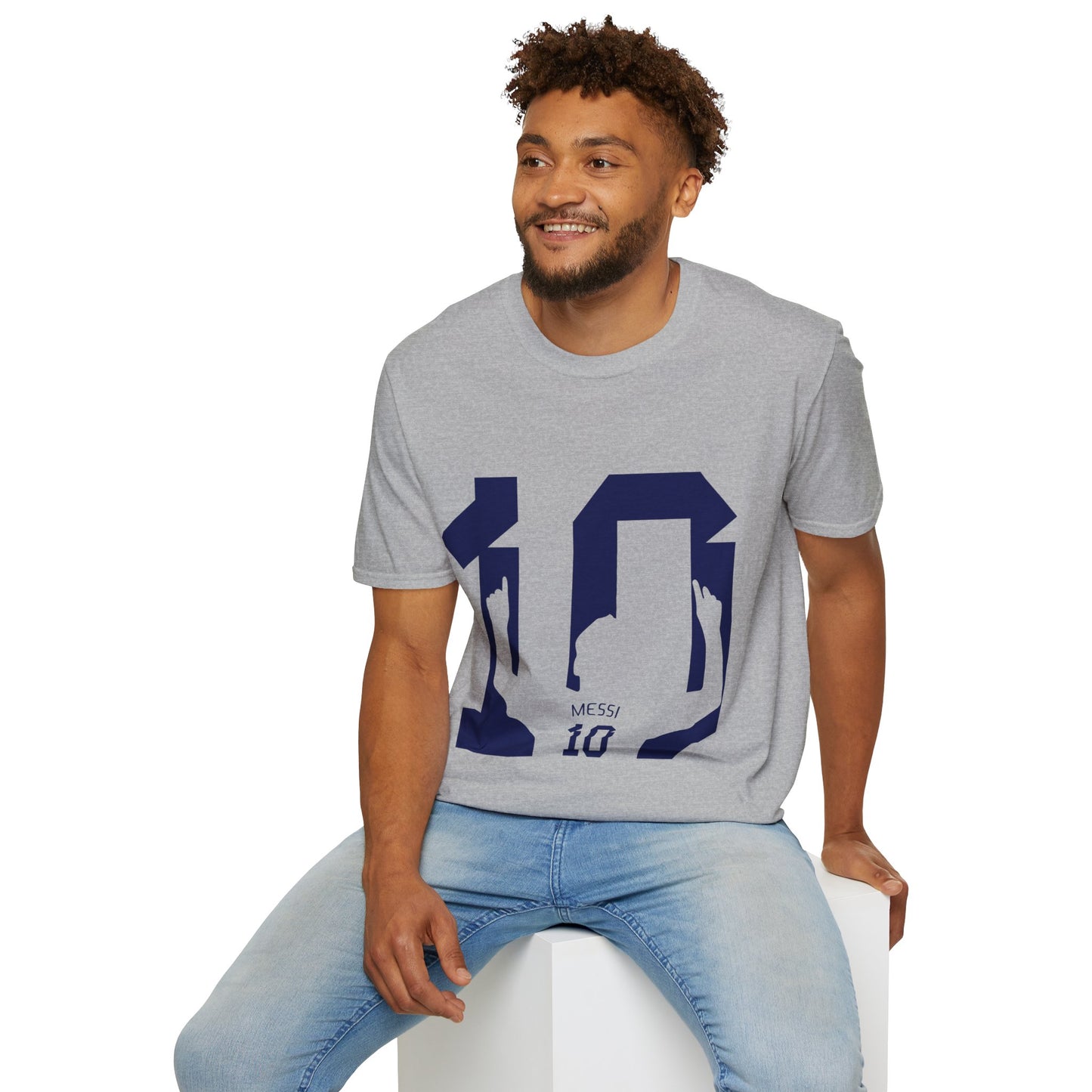 Number 10 Jersey T-Shirt — Retro Athletic Graphic Tee