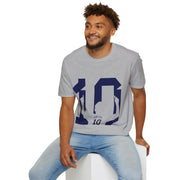 Number 10 Jersey T-Shirt — Retro Athletic Graphic Tee