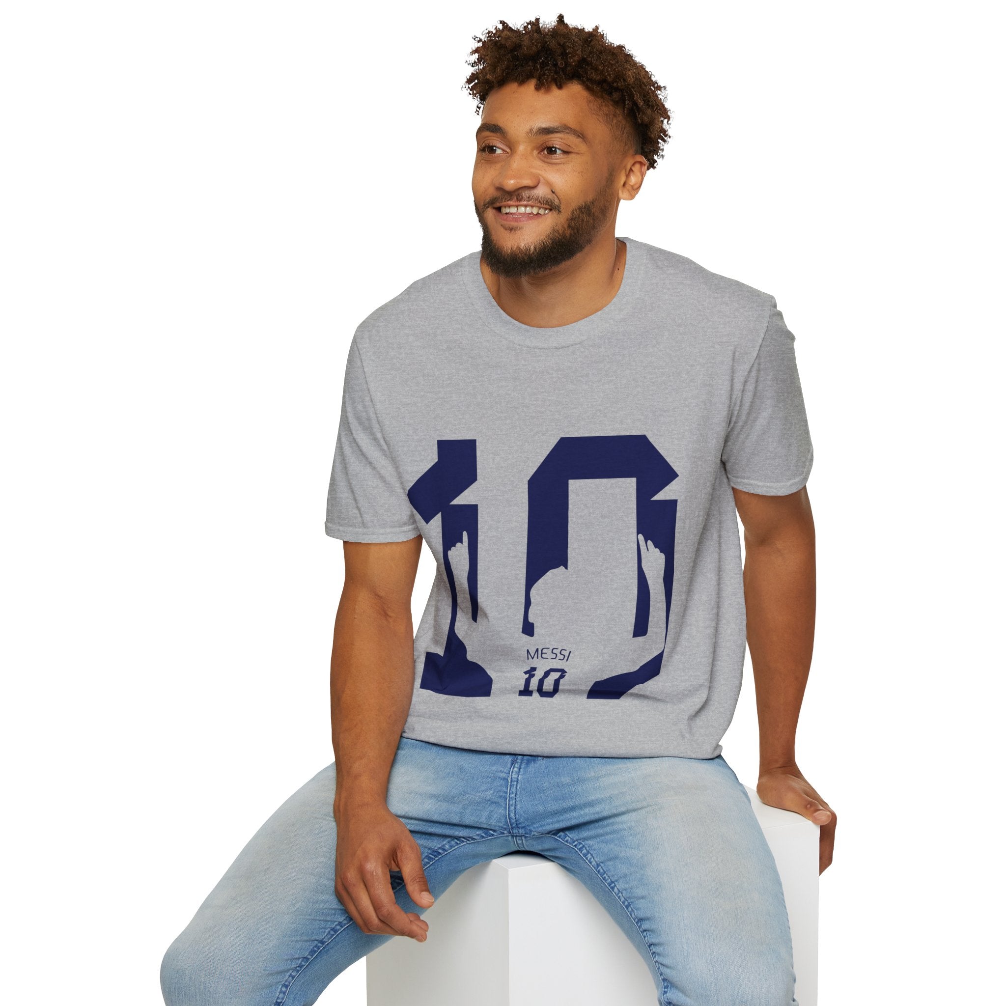 Number 10 Jersey T-Shirt — Retro Athletic Graphic Tee