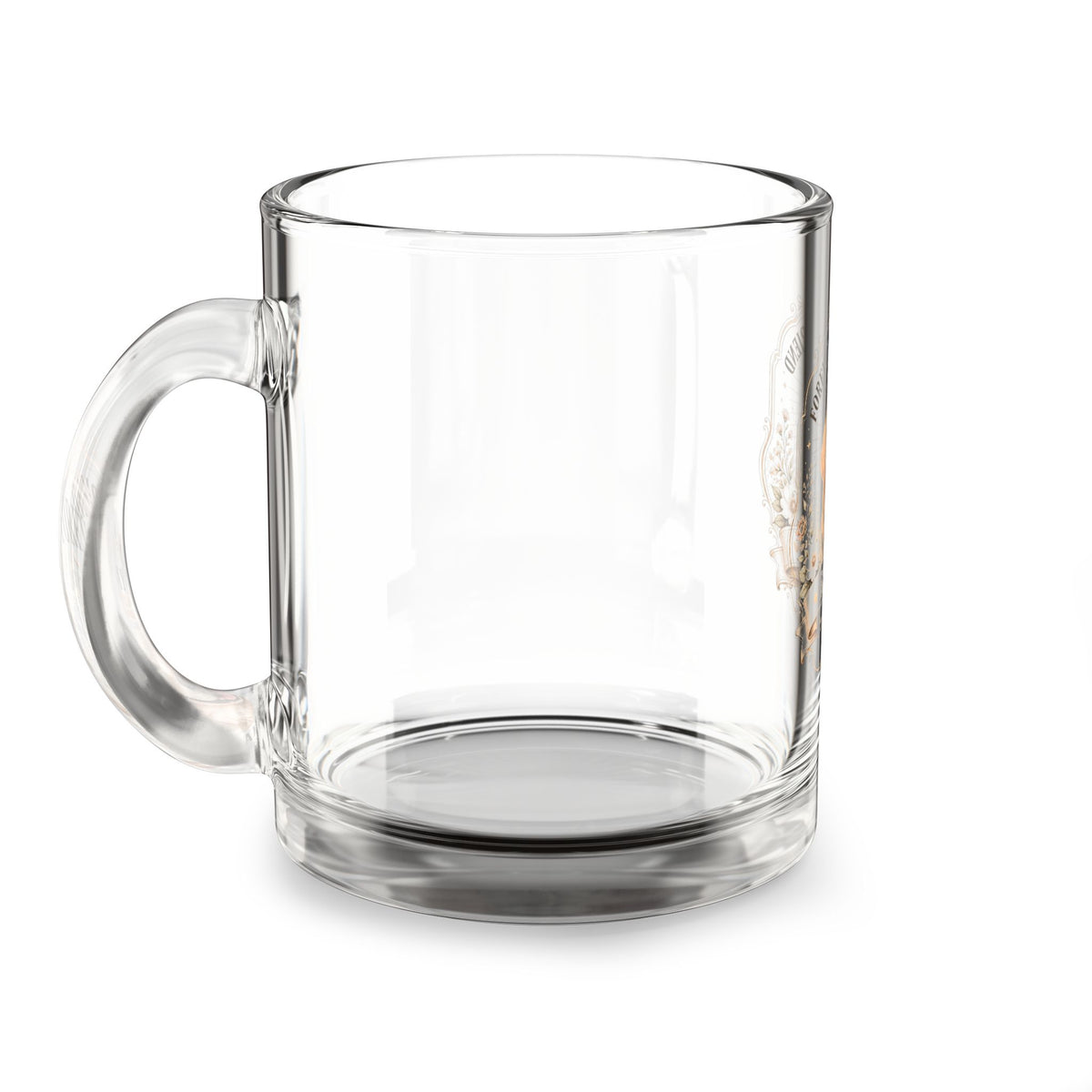 Milo Bailey Dog Dad Mom Glass Mug, 10oz