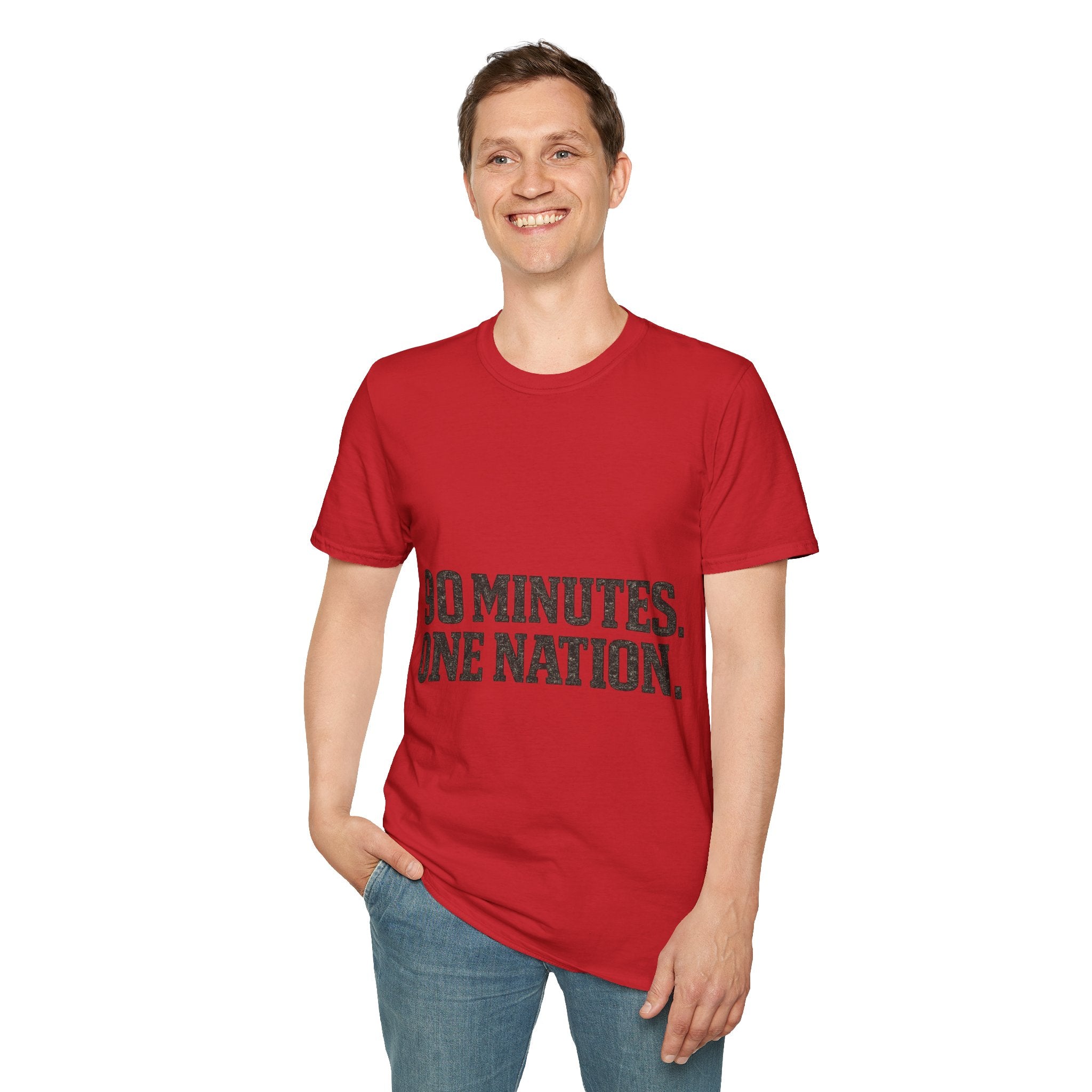 FIFA World Cup 2026 90 Minutes. One Nation. T-Shirt — Patriotic Soccer/Fans Tee