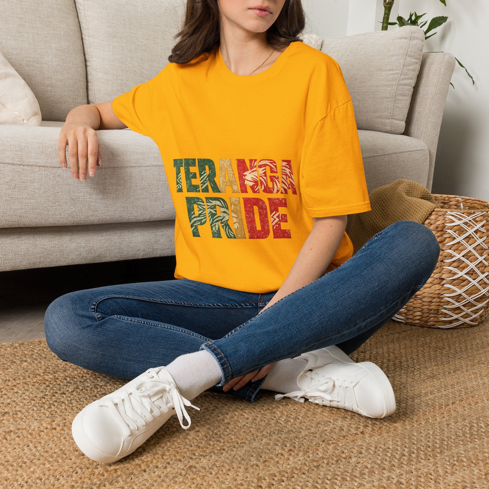 Senegal Teranga Pride T-Shirt — Senegalese Culture Floral Graphic Tee