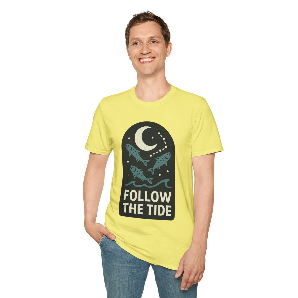 Follow the Tide Moon Graphic T-Shirt - Trending Now - September 2026