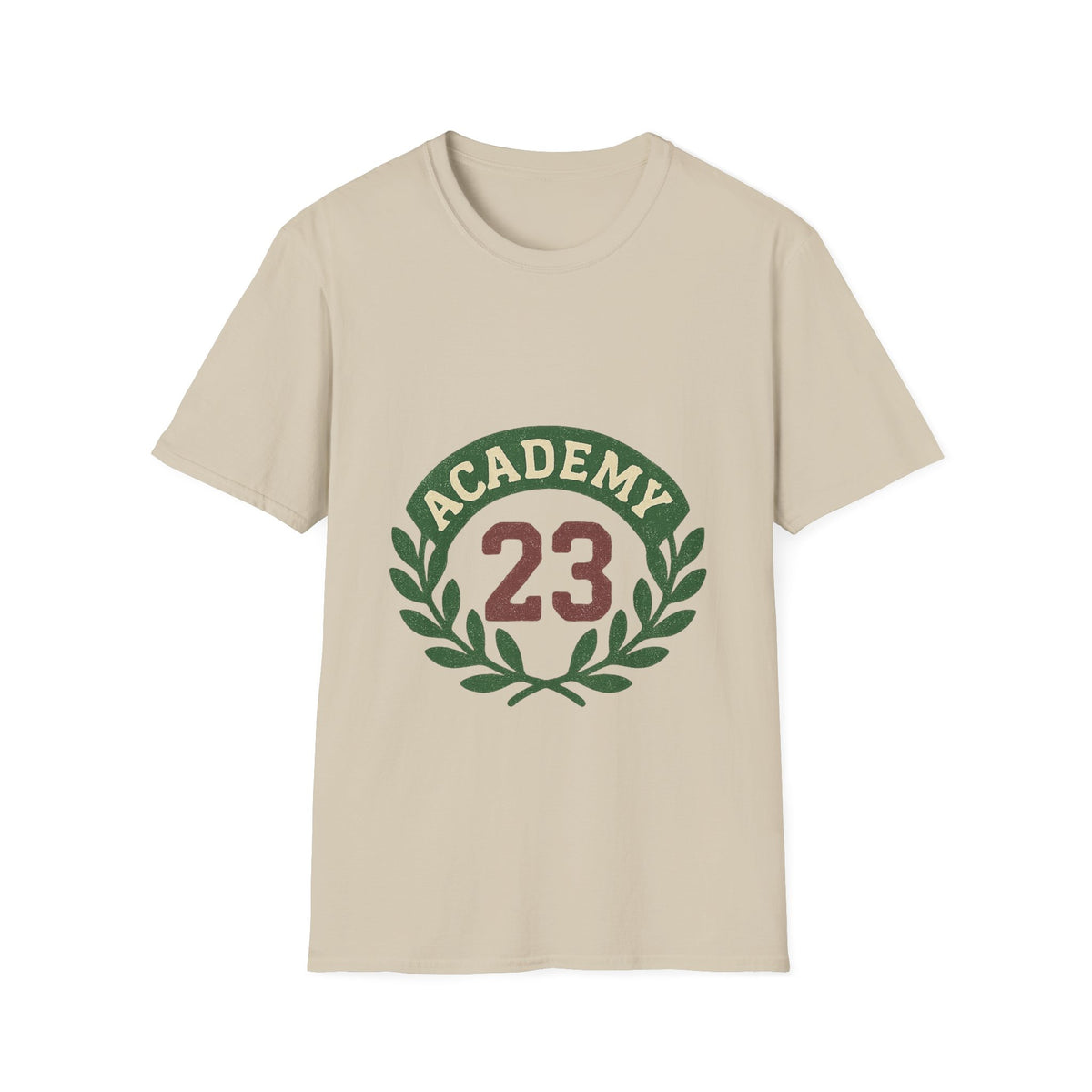 Academy 23 Badge T-Shirt — Vintage Laurel Emblem Tee - Trending Now - August 2026