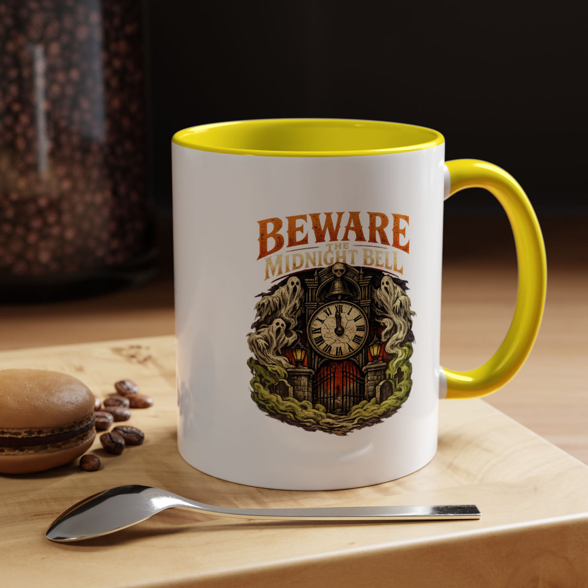 Halloween Beware Accent Coffee Mug