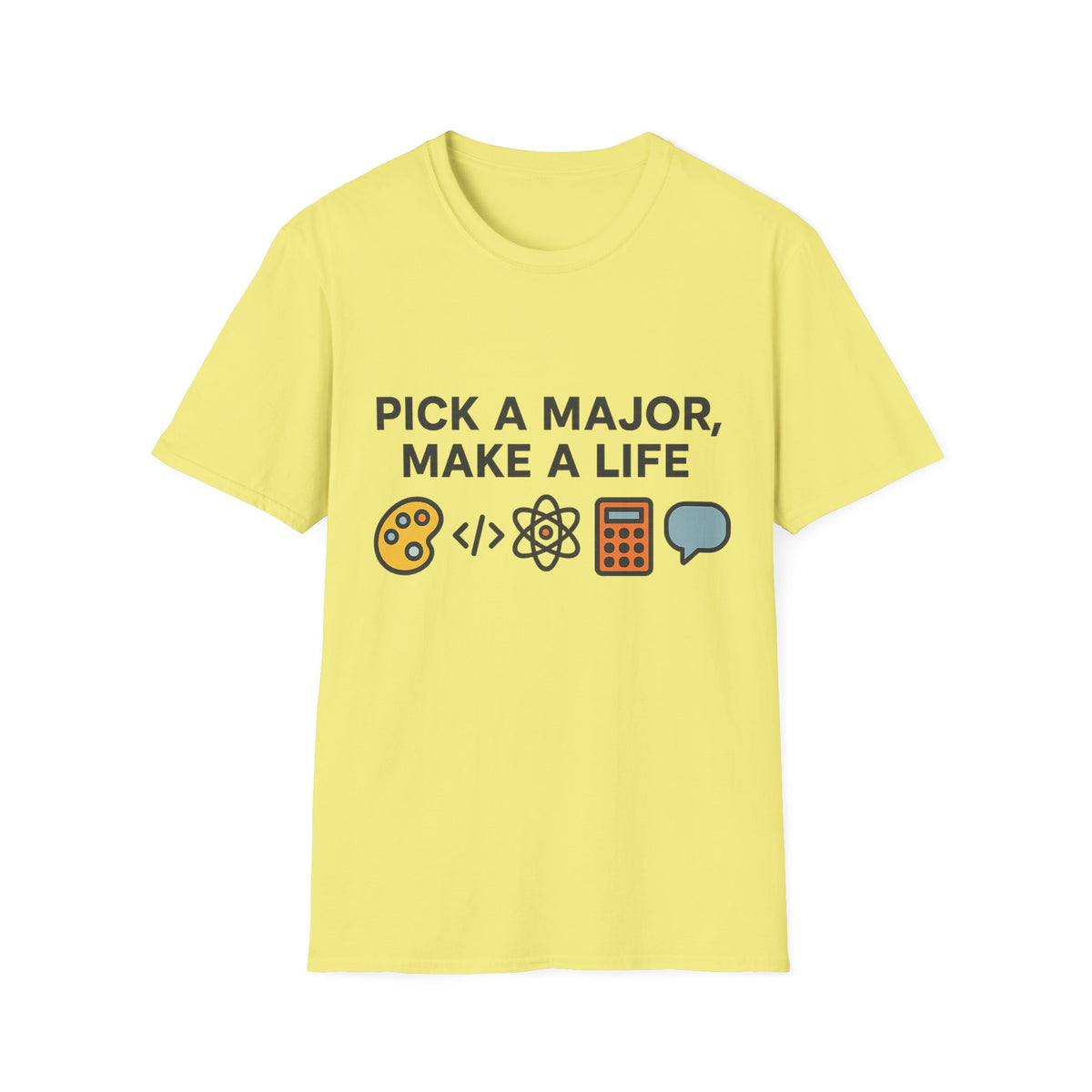 Pick a Major T-Shirt — Funny College Major Emoji Tee - Trending Now - August 2026