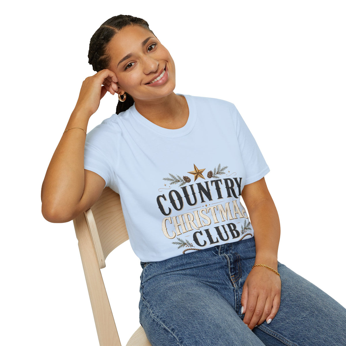 Country Christmas Club T-Shirt