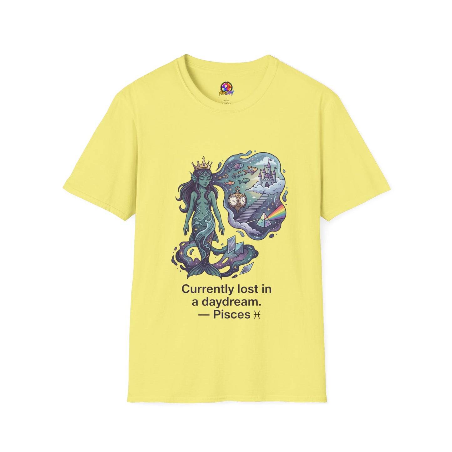 Pisces Daydream T-Shirt — 'Currently Lost in a Daydream' Zodiac Graphic Tee