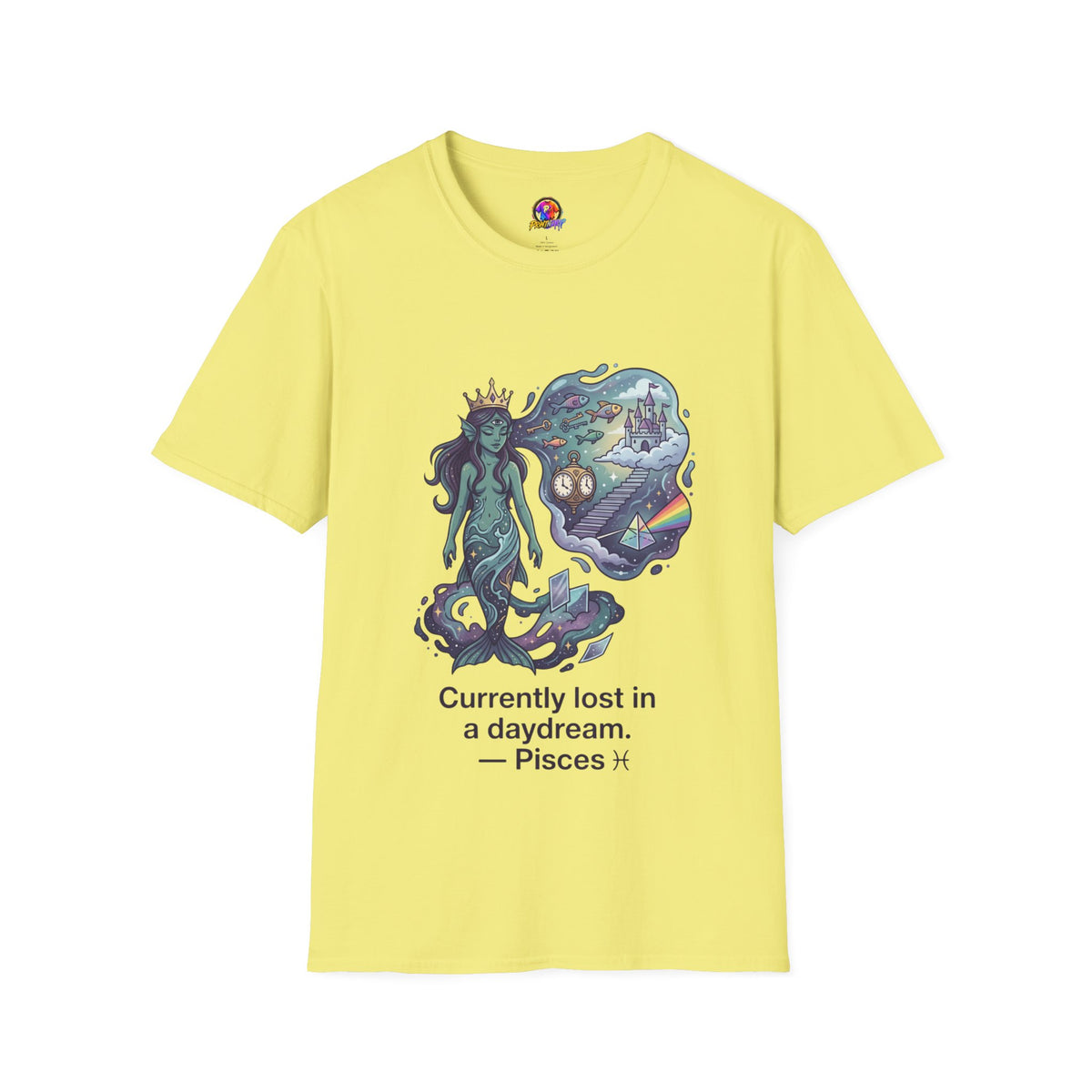 Pisces Daydream T-Shirt — 'Currently Lost in a Daydream' Zodiac Graphic Tee