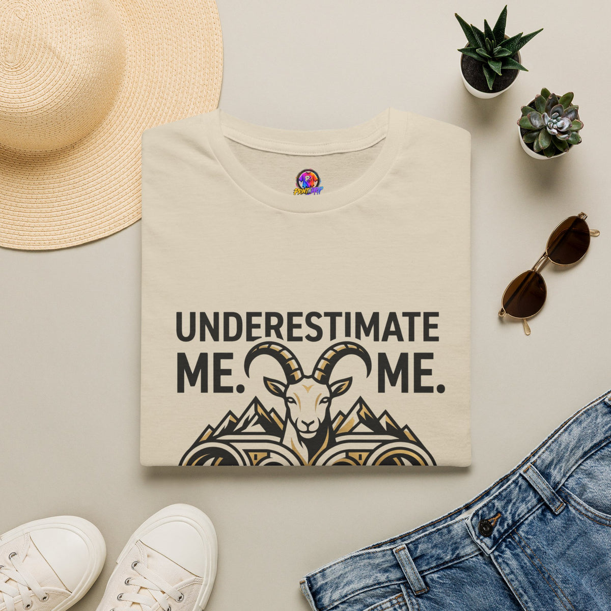 Capricorn 'Underestimate Me That'll Be Fun' T-Shirt
