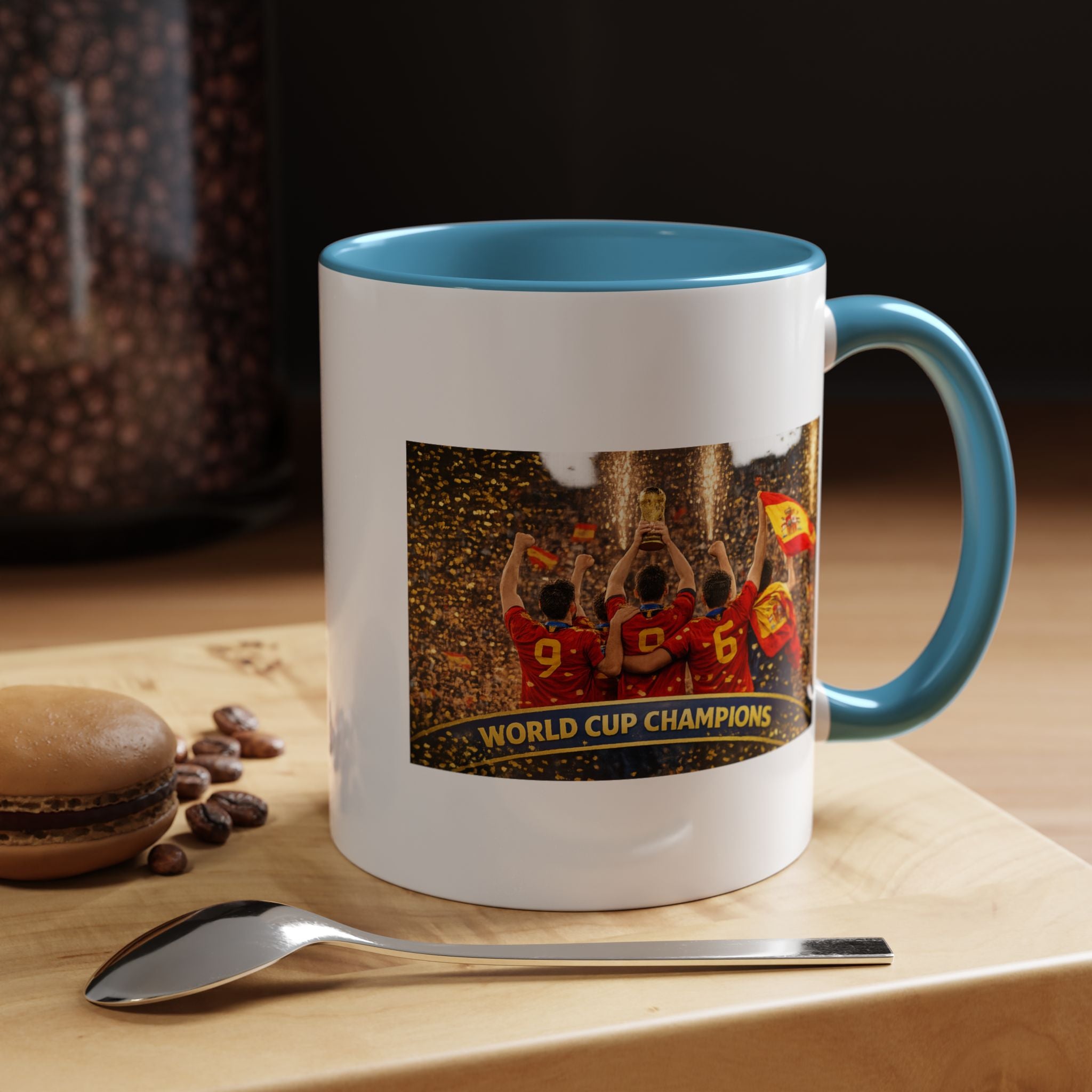 World Cup Champions Soccer Coffee Mug — Team Celebration Accent Mug