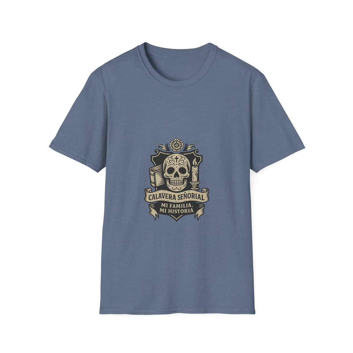 Skull & Laurel Graphic T‑Shirt — Calavera Señior Emblem - Trending Now - October 2026